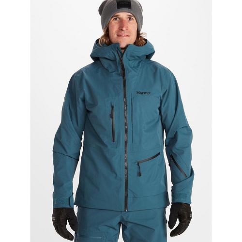 Marmot Refuge Jackets - Mens Ski Jacket Blue Grey CA8423907 Canada